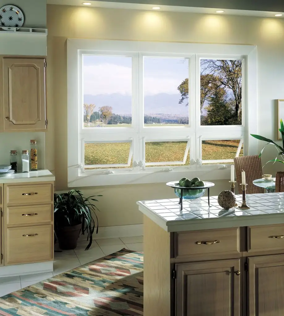 Awning window in modern home